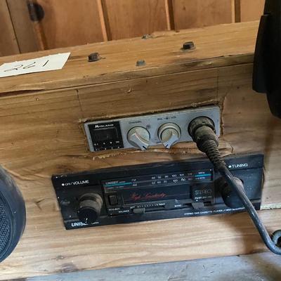Radio and CB in a box.