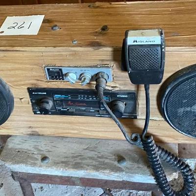 Radio and CB in a box.