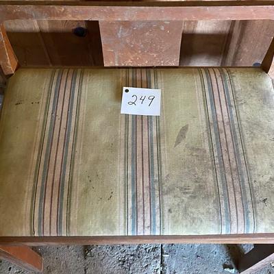 Vintage Vanity Bench