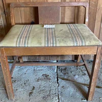 Vintage Vanity Bench