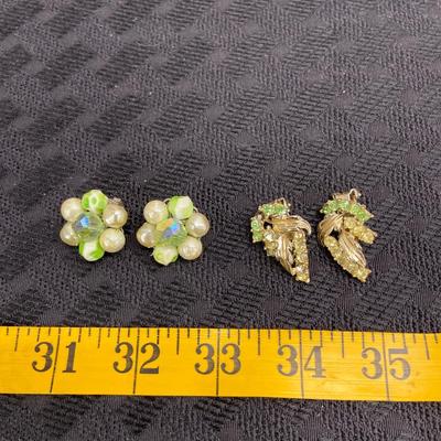 Vintage Fashion clipon Earrings