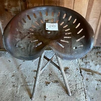 Vintage Tractor Seat Stool