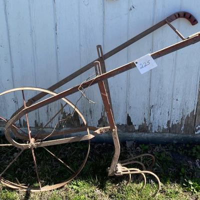 Antique Steel Garden Plow