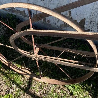 Antique Steel Garden Plow