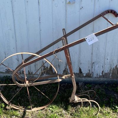 Antique Steel Garden Plow