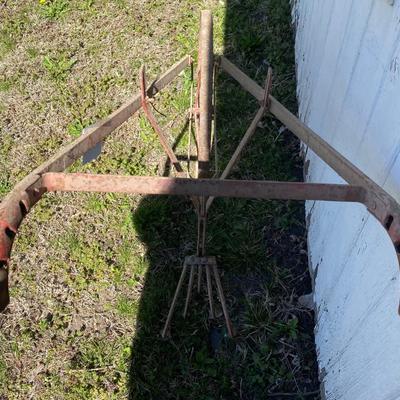 Antique Steel Garden Plow