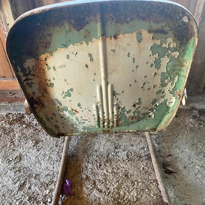 MCM Metal Patio Chair