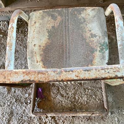 MCM Metal Patio Chair