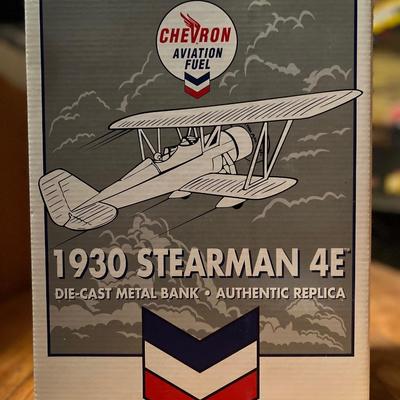 1930 Stearman 4E Die Cast Bank