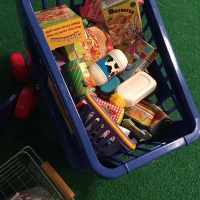 Childrens grocery carts
