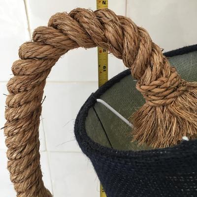 Nautical Rope base lamp.