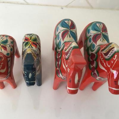 NIils Olsson Dala wood horses