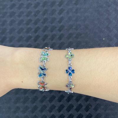 Butterfly bracelets
