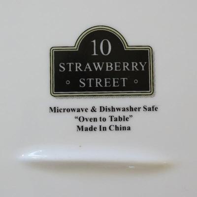 Smaller Fun Shaped White Platters - Set of (3) White Serving Dishes