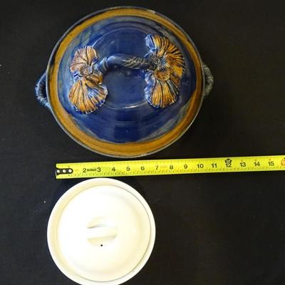 Set of (2) Ceramic Casserole Dishes