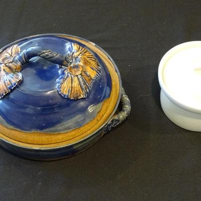 Set of (2) Ceramic Casserole Dishes