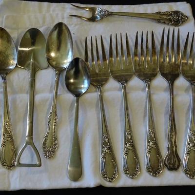 Assorted E.P.S.S. Japan Silver Plate Flatware