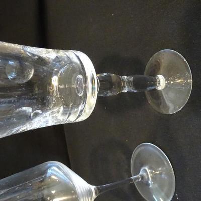 Lot of (7) Vintage Wine Glasses
