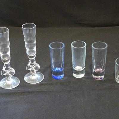 Lot of (6) Shot Glasses