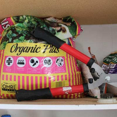 Large Grouping of Garden Supplies