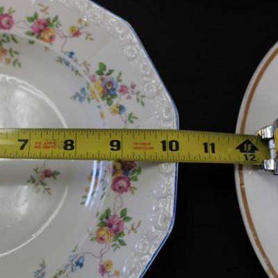 Beautiful Collection of Antique China Plates and Bowls