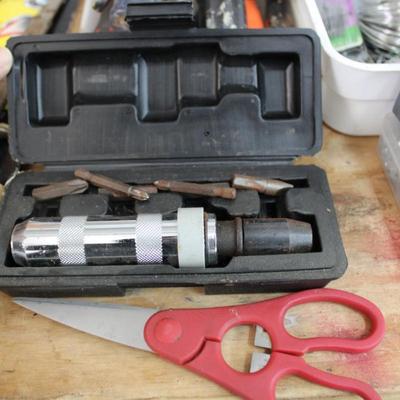 LARGE Lot of Hand Tools, Screws, Nails, and Clamps
