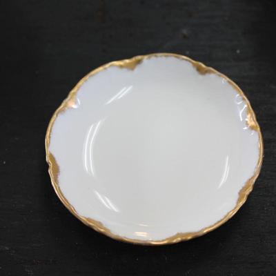 x8 Vintage Haviland France Limoges Two Handled Soup Cup / Teacup and a Small Bowl