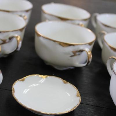 x8 Vintage Haviland France Limoges Two Handled Soup Cup / Teacup and a Small Bowl