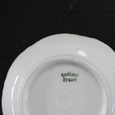 x8 Vintage Haviland France Limoges Two Handled Soup Cup / Teacup and a Small Bowl