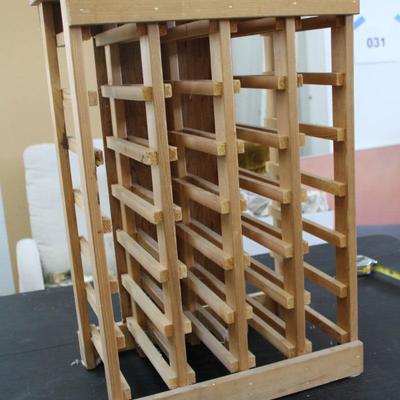 Unique Small Cedar Wine Rack