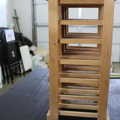 Unique Small Cedar Wine Rack
