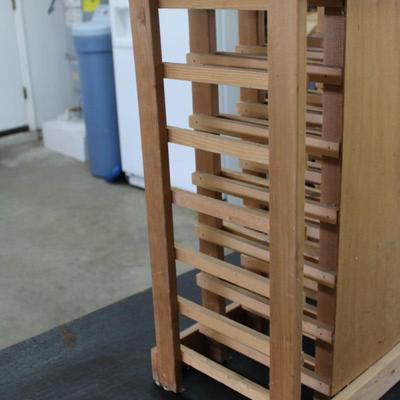 Unique Small Cedar Wine Rack