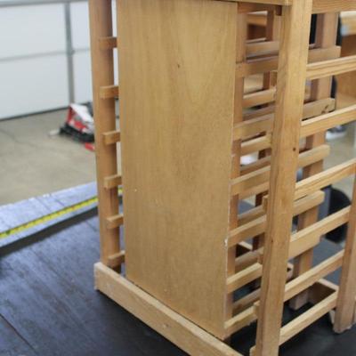 Unique Small Cedar Wine Rack