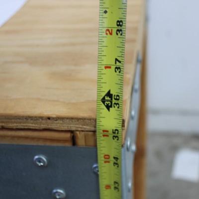 Wooden Work Bench with a Record Vice Clamp