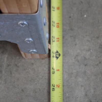 Wooden Work Bench with a Record Vice Clamp