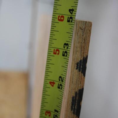 Wooden Work Bench with a Record Vice Clamp