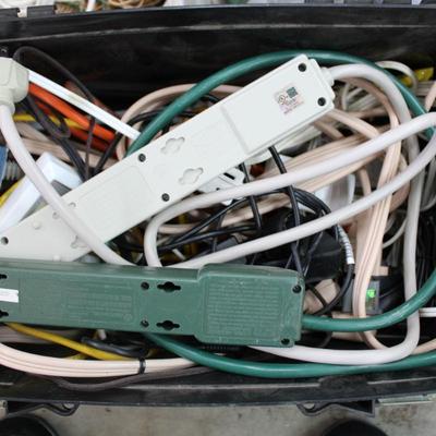 Tape, rope/twine, wires / surge protectors