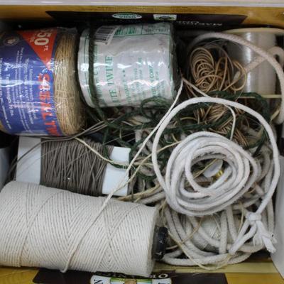 Tape, rope/twine, wires / surge protectors