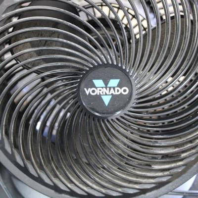 Sanitaire Commercial Vacuum Cleaner, Vornado 12" Fan, Lasko Oscillating Fan Tower