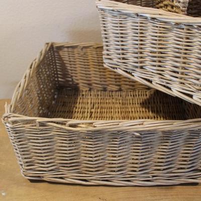 Set of 4 Large Storage Baskets