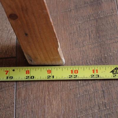 Circular 3-Legged Side Table; 31" High