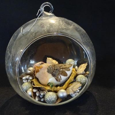 Unique Four Bird Nests Ornaments
