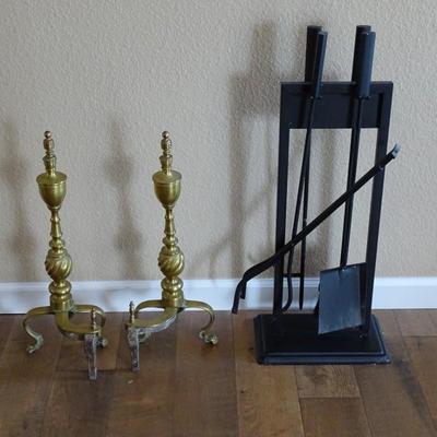 Fireplace Ends and Fireplace tools