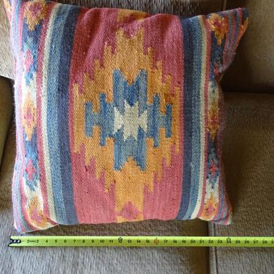 Assortment of Five Couch Pillows