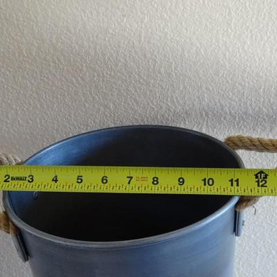 3 Hats, 2 Wooden Canes, 2 Metal Buckets