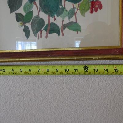 Set of (2) Floral Paintings