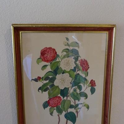 Set of (2) Floral Paintings