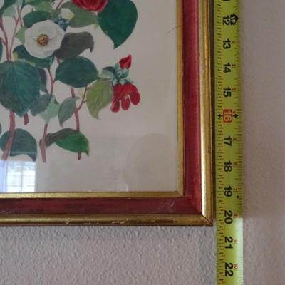 Set of (2) Floral Paintings