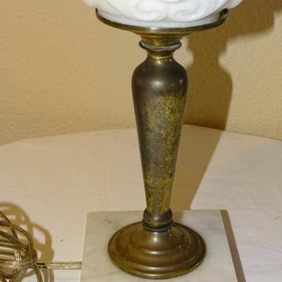 Vintage Cherub Small Table Lamp