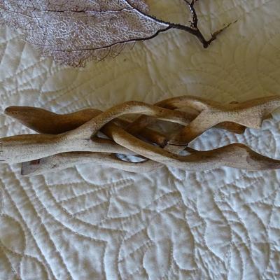 Collection of Dried Coral, Seaweed, Ocean Wood